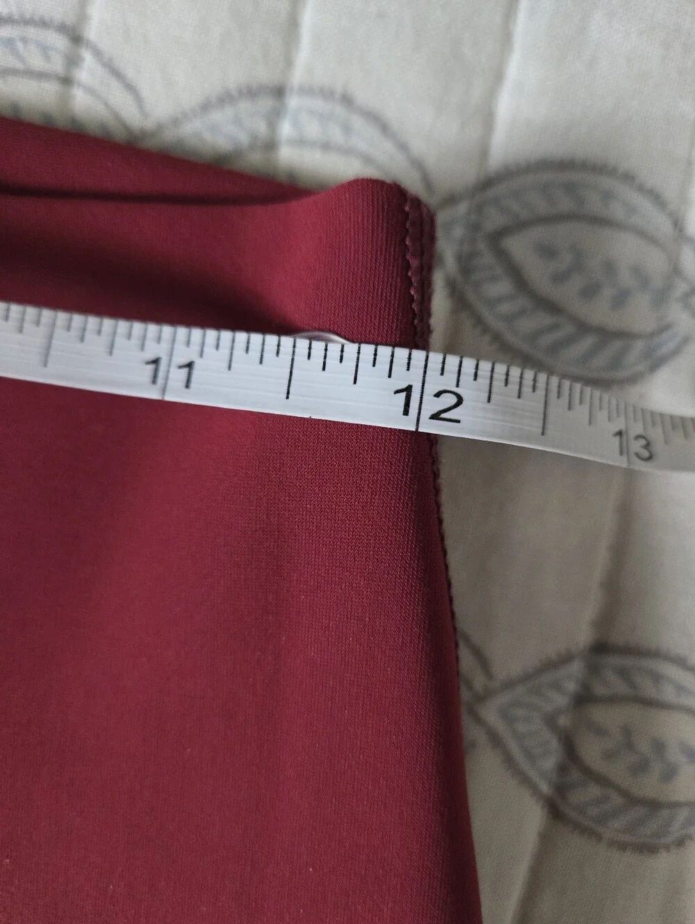 Alo Yoga Warrior High Waisted Deep Burgundy Leggings-Med